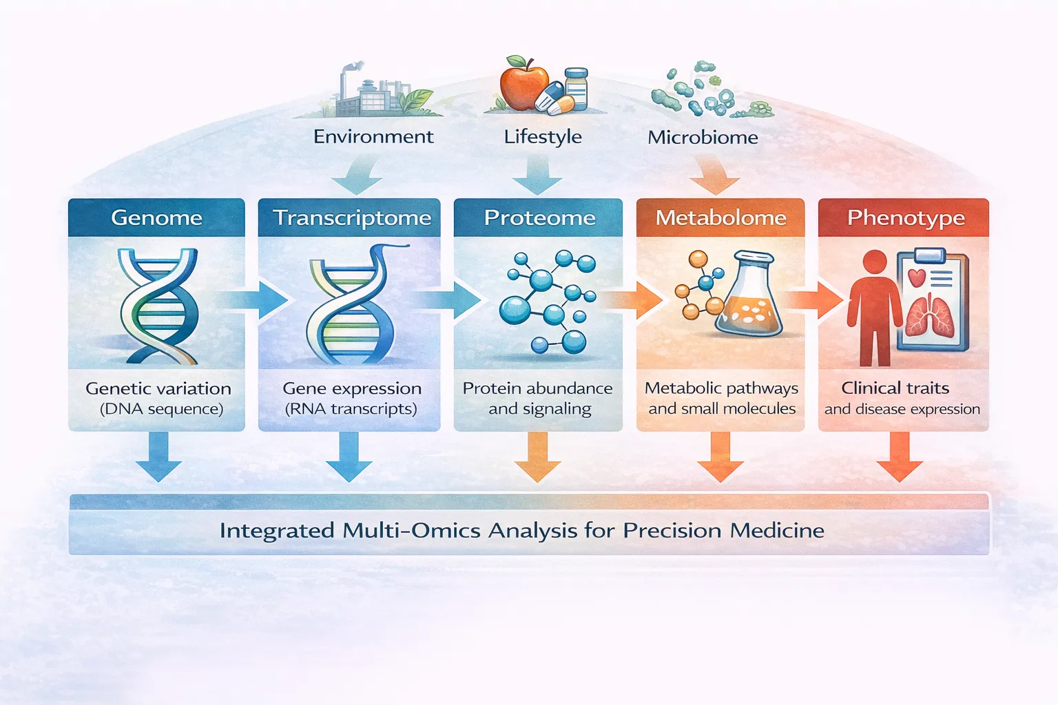 Multi-omics layers