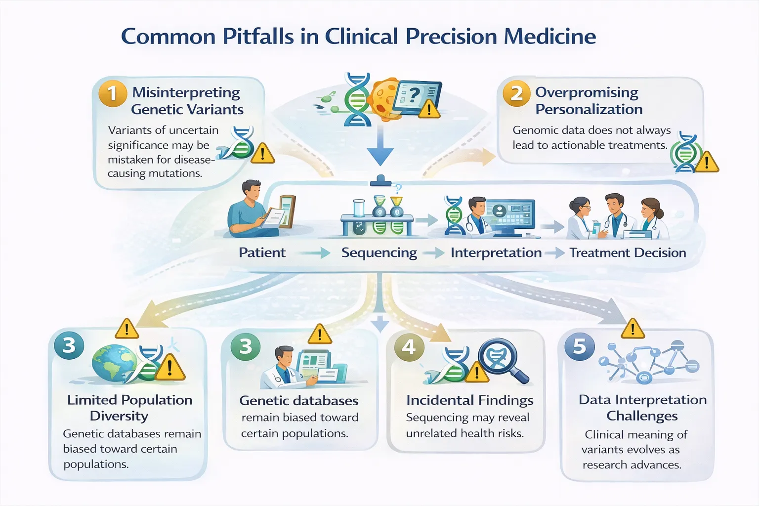 Post genomic medicine pitfalls